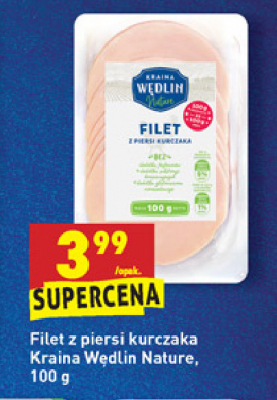 Filet z piersi kurczaka Kraina wędlin nature promocja