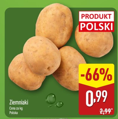 Ziemniaki promocja w Aldi