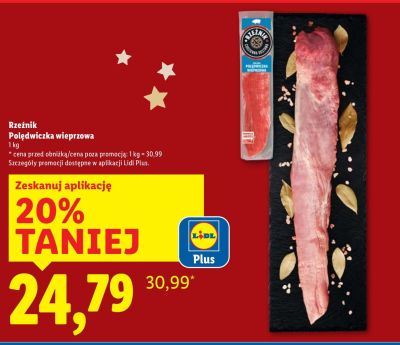 Polędwiczka wieprzowa Rzeźnik promocja w Lidl