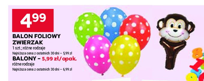 Balon foliowy promocja