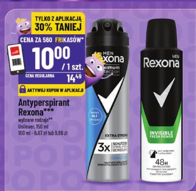 Antyperspirant Rexona promocja w POLOmarket