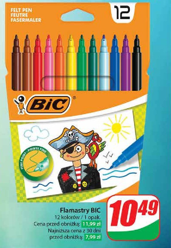 Flamastry Bic promocja