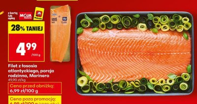 Filet z łososia atlantyckiego, porcja rodzinna promocja w Biedronka