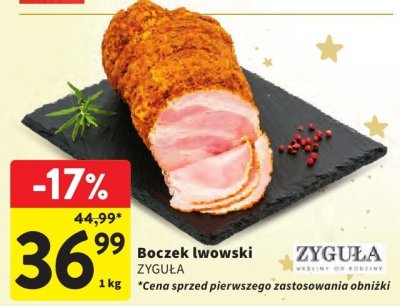Boczek lwowski ZYGULA promocja w Intermarche
