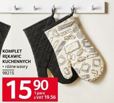 Komplet rękawic kuchennych różne rodzaje promocja w Selgros