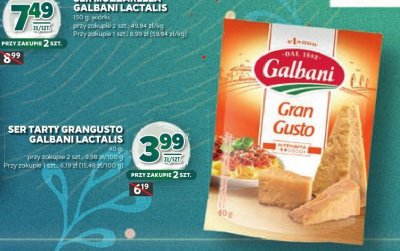 Ser Gran Gusto Galbani Lactalis promocja w Stokrotka