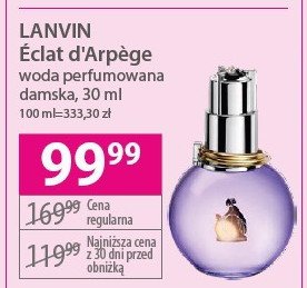 Woda perfumowana Lanvin eclat d'arpege promocja