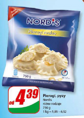 Pierogi ruskie Nordis promocja