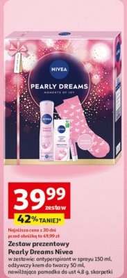 Zestaw prezentowy Pearly Dreams Nivea promocja w Auchan
