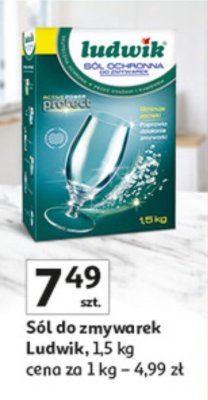 Sól do zmywarek Ludwik promocja w Auchan