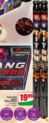 Rzymskie ognie Titan PXO211 promocja w Dino