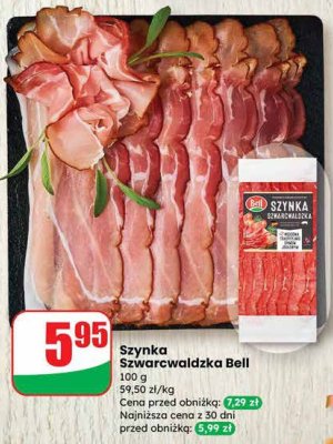 Szynka Szwarcwaldzka Bell promocja w Dino
