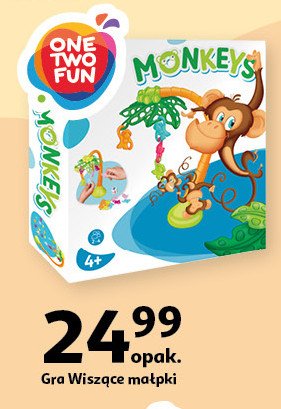 Wiszące małpki One two fun promocja