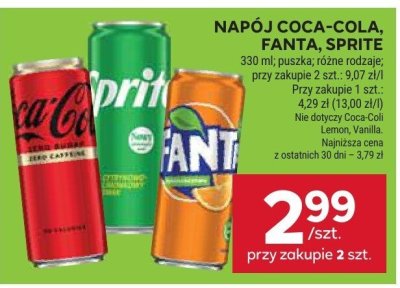 Nap贸j promocja w Stokrotka