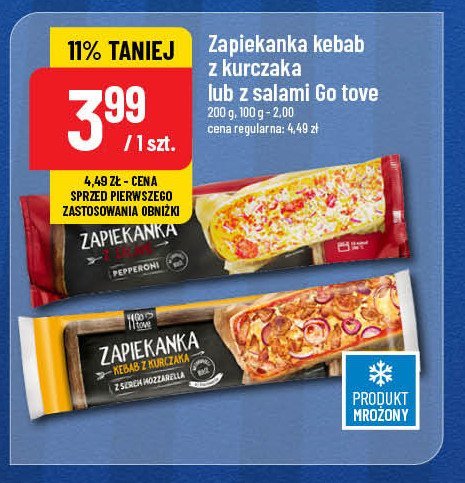 Zapiekanka z salami Gotove promocja