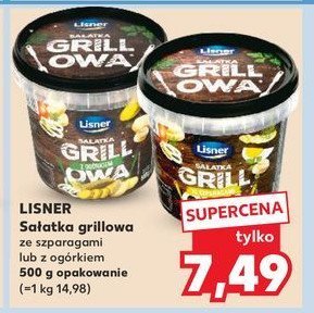 Sałatka grillowa z ogórkiem Lisner o mamo! promocja