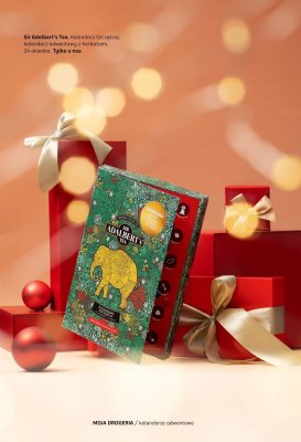 Kalendarz adwentowy z herbatami promocja w Rossmann