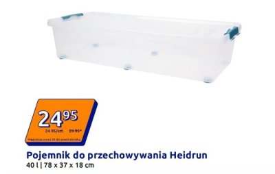 Pojemnik do przechowywania Heidrun promocja w Action