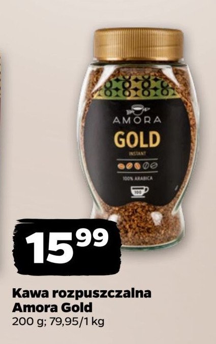 Kawa Amora gold promocja