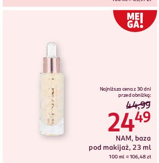 Baza pod makijaż oily primer vitamin booster NAM PROFESSIONAL promocja