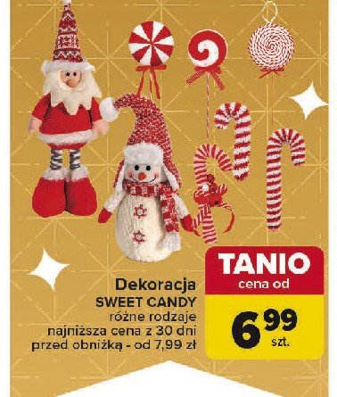 Dekoracja sweet candy promocja w Carrefour