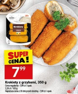 Krokiety z grzybami, 350 g promocja w Twój Market