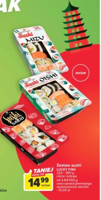 Zestaw oishi Lucky fish promocja