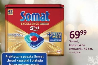 Kapsułki do zmywarki Excellence 5in1, 42 szt. promocja w Rossmann