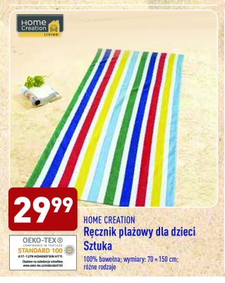 Ręcznik plażowy Home creation promocja
