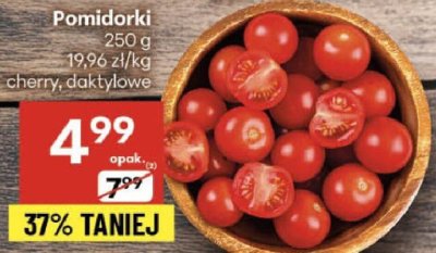 Pomidorki cherry, daktylowe promocja w Delikatesy Centrum