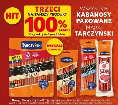 Kabanosy różne rodzaje promocja w Kaufland