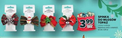 Spinka do włosów Topaz różne rodzaje promocja w Stokrotka