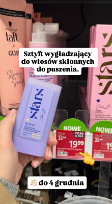 Sztyft wygładzający do włosów skłonnych do puszenia Stick It promocja w Rossmann
