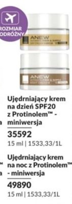 Krem Ujędrniający na noc z Protinolem - miniwersja promocja w AVON