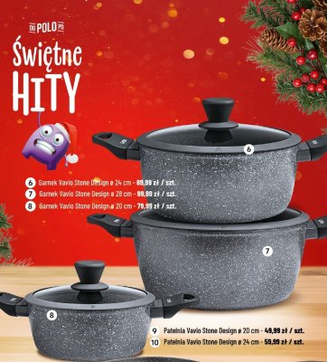 Garnek Vavio Stone Design ø 28 cm promocja w POLOmarket