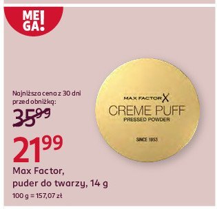 Puder Max factor promocja