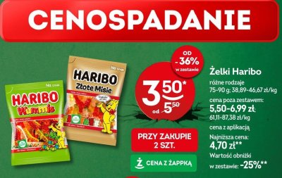 Żelki Haribo różne rodzaje promocja w Żabka