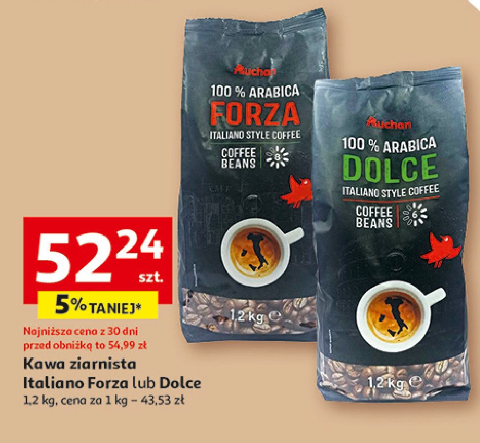 Kawa dolce Auchan promocja