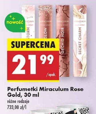 Perfumetka secret charm MIRACULUM LA ROSE promocja