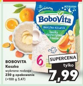 Kaszka mleczno-wielozbożowa Bobovita smaczna kolacja promocja