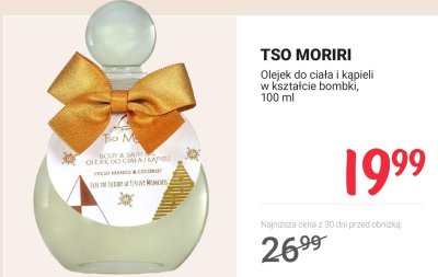 Olejek do ciała i kąpieli w kształcie bombki promocja w Rossmann