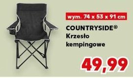 Krzes艂o kempingowe K-classic countryside promocja