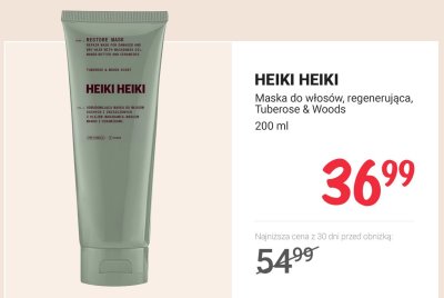 Maska do włosów, regenerująca, Tuberose & Woods promocja w Rossmann