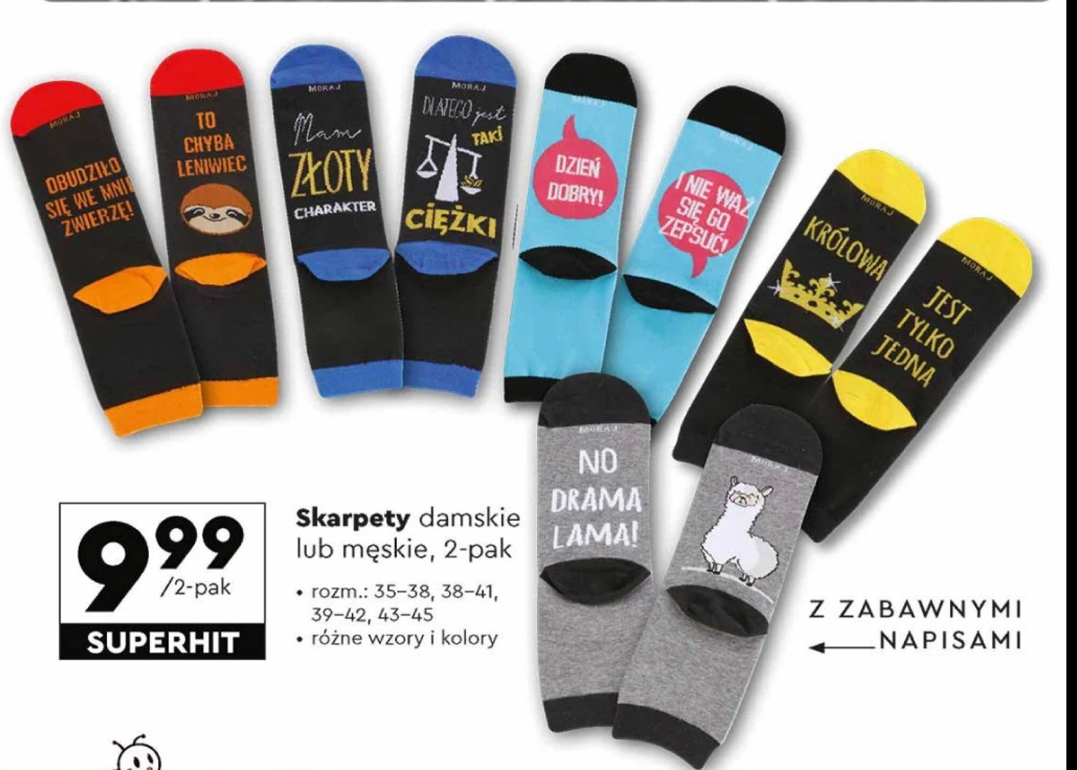 Skarpety męskie 43-45 promocja