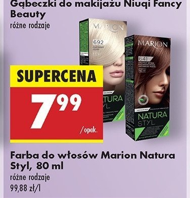 Farba do włosów platynowy blond 692 MARION NATURA STYL promocja