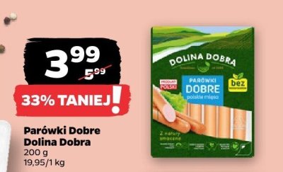 Parówki Dobre  promocja w Netto