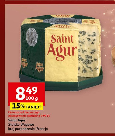 Ser saint agur promocja w Auchan