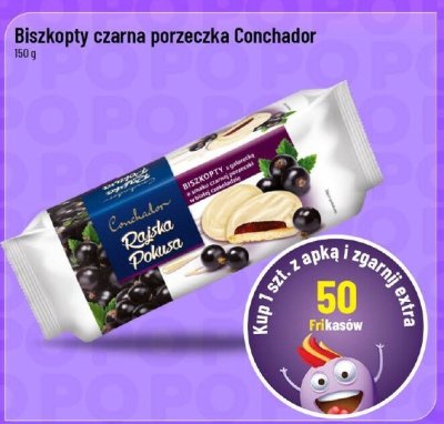 Biszkopty czarna porzeczka Conchador promocja w POLOmarket
