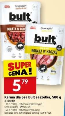 Karma dla psa Bult saszetka, 500 g promocja w Twój Market