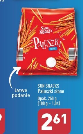 Paluszki solone promocja
